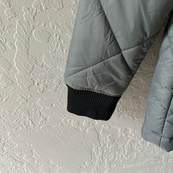 SPYDER Mens Quilted Bomber Jacket $169 NEW Size Small Tea Leaf Normcore Dadcore - Picture 7 of 13